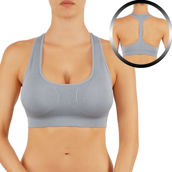 Tops - Sports Bra with T-back removable pads 1004